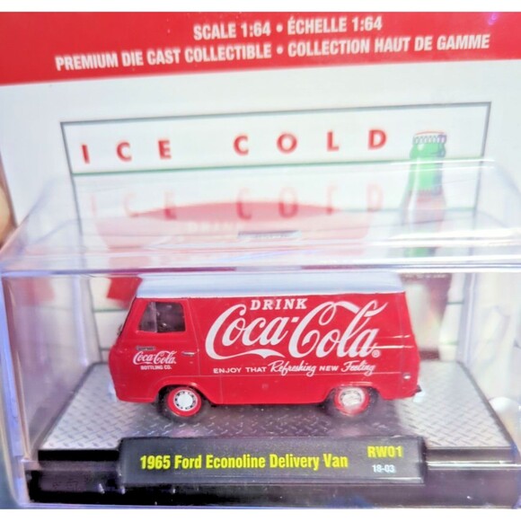 M2 Machines Coca-Cola 1965 Ford Econoline Delivery Van – Limited Edition Diecast - Picture 5 of 8